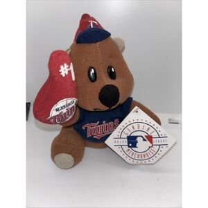 Minnesota Twins 7" Plush "T.C. Bear" New With Tags!